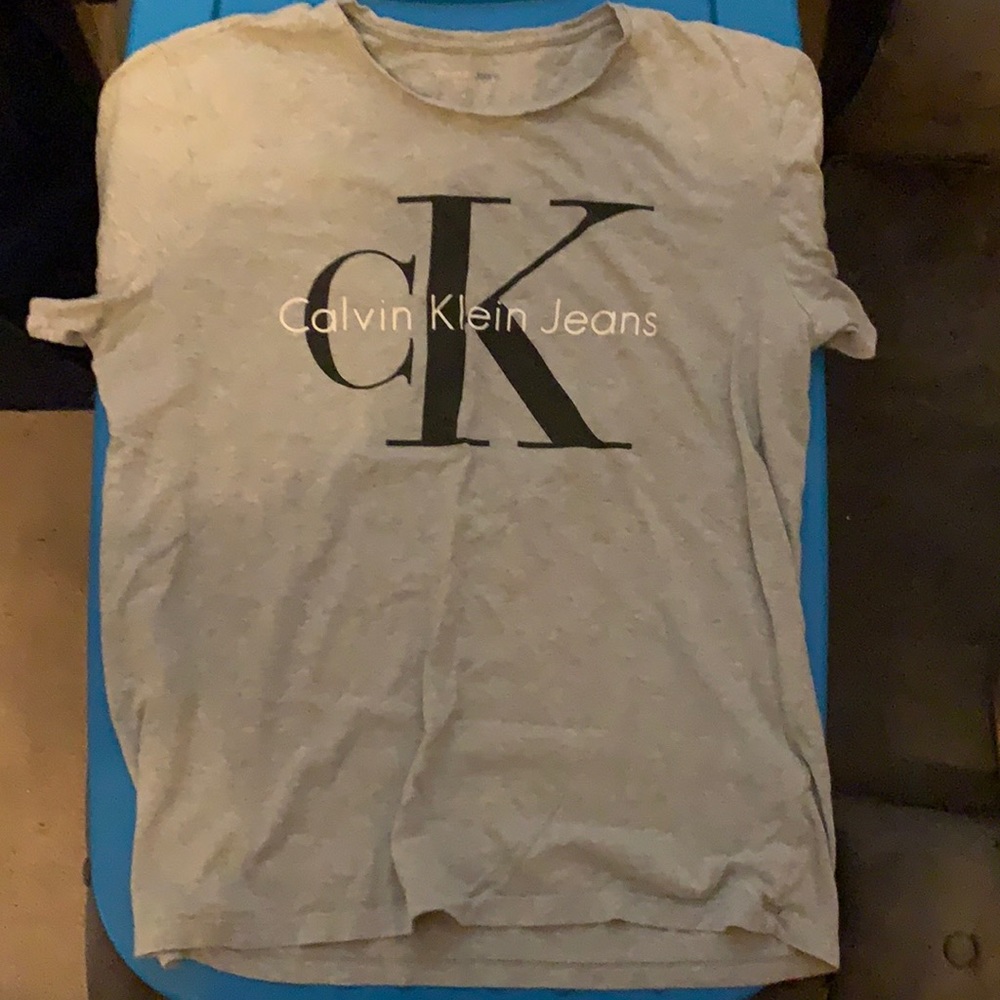 Calvin Grey shirt